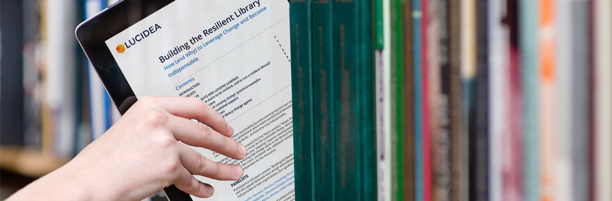Building the Resilient Library - How (and Why) to Leverage Change and Become Indispensable